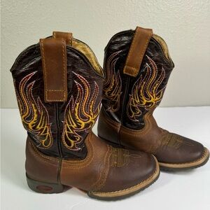 Buffalo & Bull Bufalito Toddler Boys Western Boots Size 9